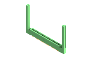 337-044-560-258 - EDAC Card Edge Connector